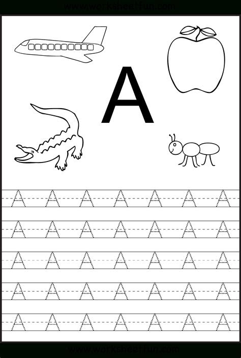 Plus, it's a great boredom buster for kids! dotted letters for tracing preschool tracinglettersworksheetscom