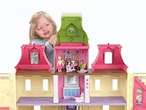 Fisher-Price Loving Family Dream Dollhouse with Caucasian Family