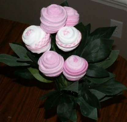 Instructions To Make Washcloth Roses