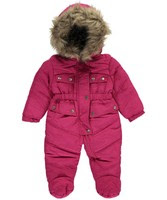 Steve Madden Baby Girls' "Snow Fluff" Pram Suit