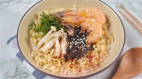 membuat samyang susu  enak  lezat