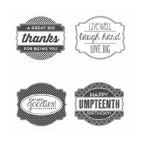 Oh My Goodies Clear-Mount Stamp Set