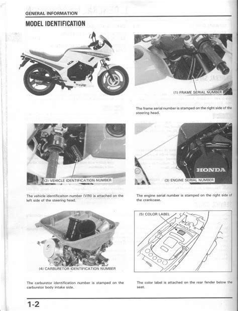 eBook Honda Vtr 250 Interceptor 1988 1989 Service Manual