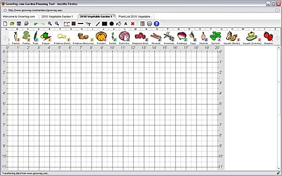 Planning Your Vegetable Garden - Using a Garden Planning ...