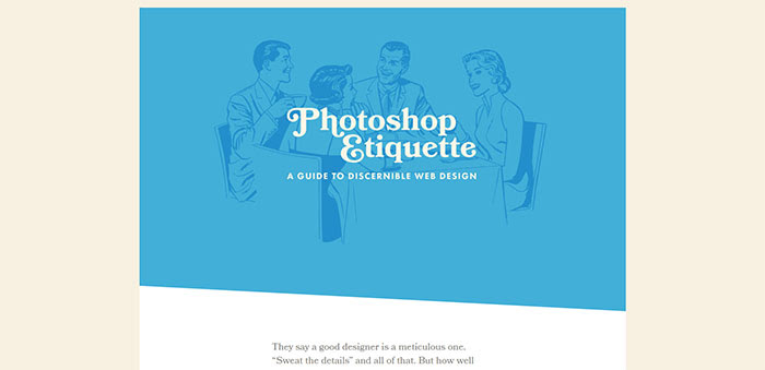 photoshop etiquette