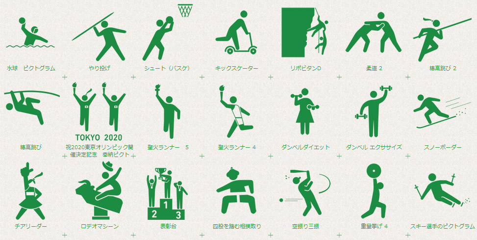 おもしろピクトグラム ヒューマンピクトグラム2 0 Web時短ツール