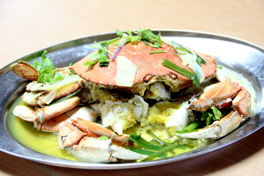 Steamed Crab