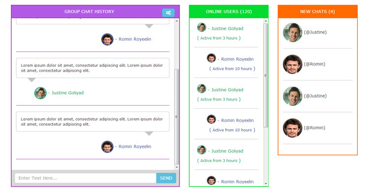 10+ Free Bootstrap Chat Box Templates - DesignersLib.com