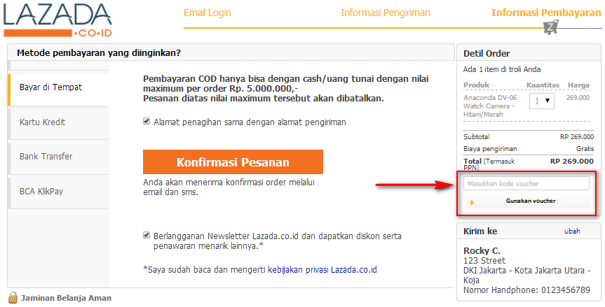 Pusat Bantuan | Voucher dan Promosi | Lazada Indonesia