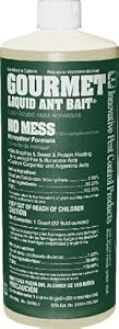 Gourmet Liquid Ant Bait, 1-Quart Bottle