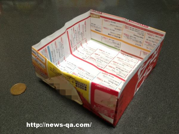 箱の作り方 長方形のチラシで簡単にできるよ ゴミ箱として大活躍 ニュースｑ ａ