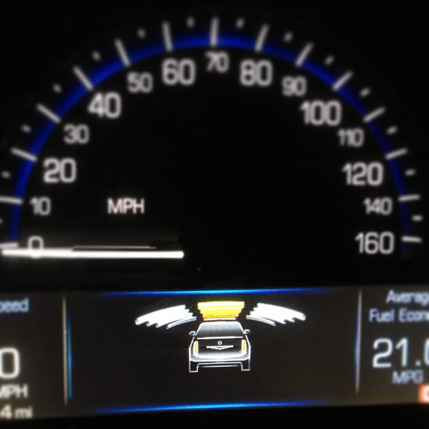 Cadillac ATS is an angel. Crash avoidance system is cool. http://disclosur.es/9ROsJA