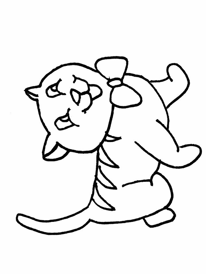Katten Kleurplaat Animaatjes nl Katten Kleurplaat Animaatjes nl