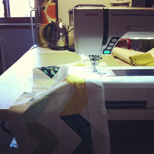 HST BOM Quilt Top in Progress by Jeni Baker