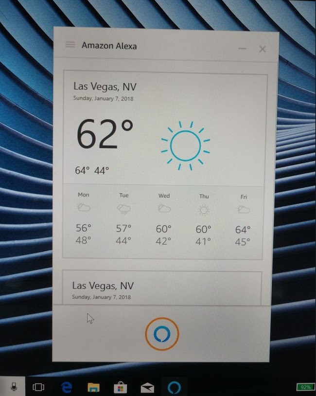 Alexa Windows