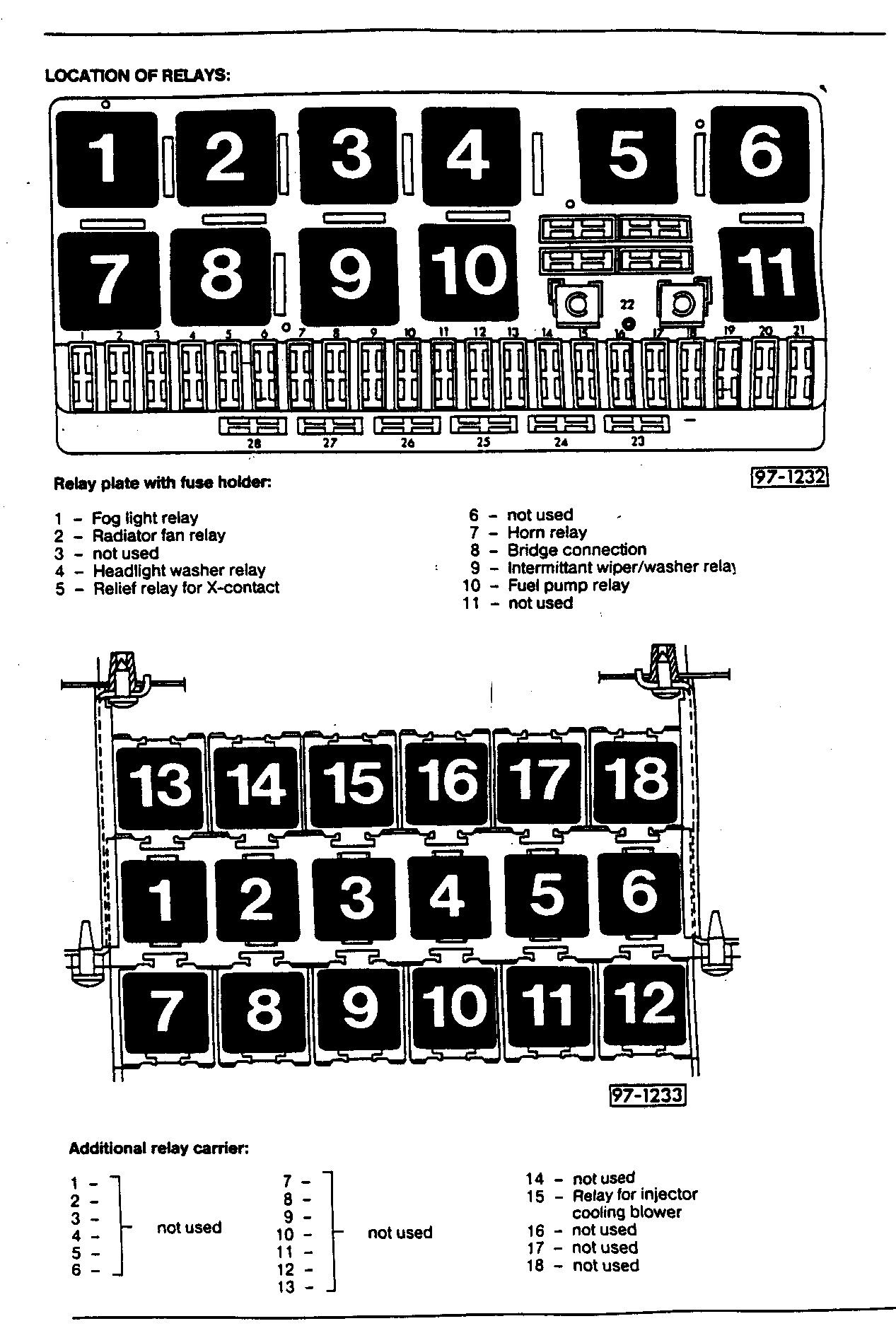 96 audi a4 fuse box diagram  | 1054 x 1240