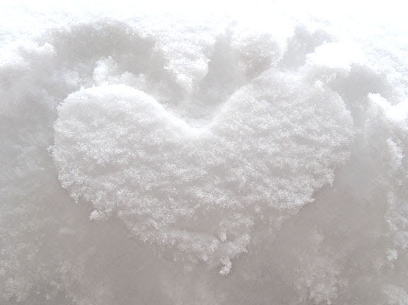 snow heart