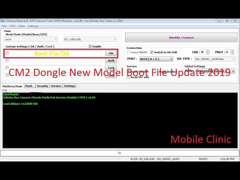 CM2 Dongle New Model Boot File Update 2019 Without password