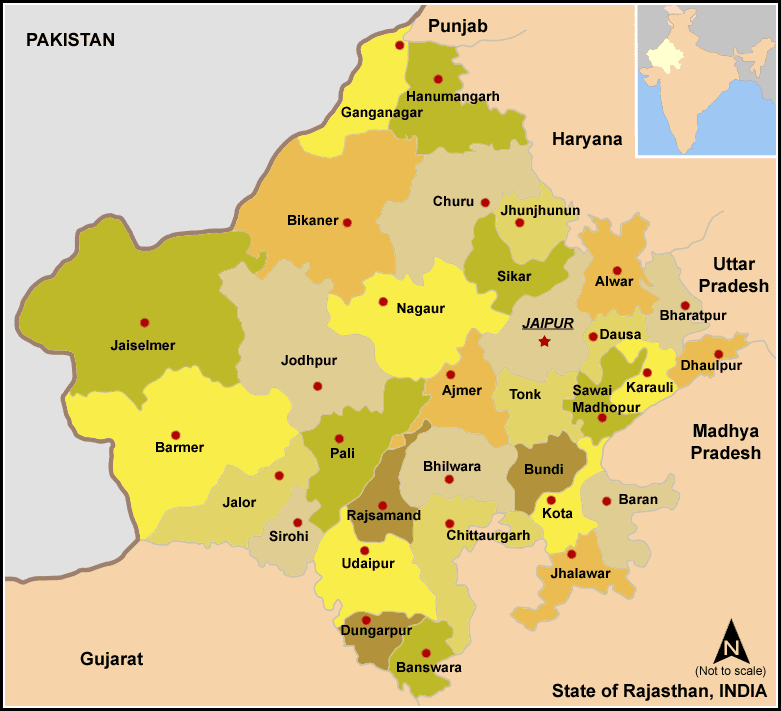 google maps rajasthan