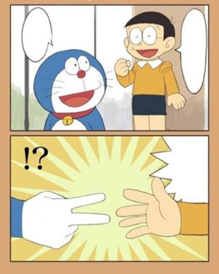 この2コマ漫画 普通におもしろい ドラえもんへのボケ ボケて Bokete