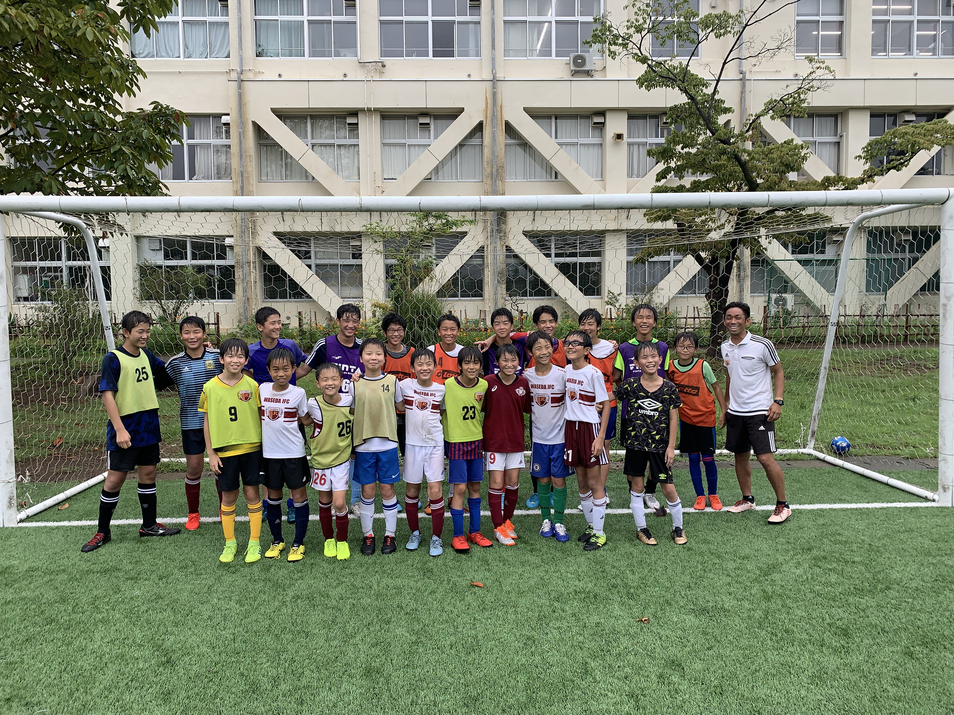 出張フィジカルレッスン 東京学芸大学付属小金井中学校サッカー部 鎌田豊オフィシャルサイト