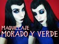 Maquillaje Morado y Verde | Vol Du Vampire