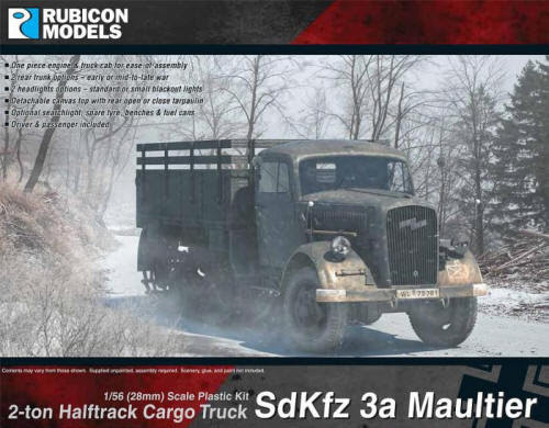 Photo of SdKfz 3a Maultier 2 ton Half-Track Cargo Truck (RU-280046)