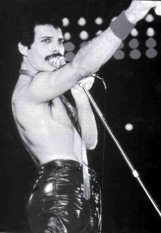 Freddie Mercury at the Queen Website