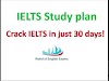 IELTS STUDY PLAN  | CRACK IELTS IN 30 DAYS |