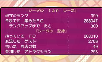 シータのタンジェント フェスサークルのランクを1日で999まで上げる方法