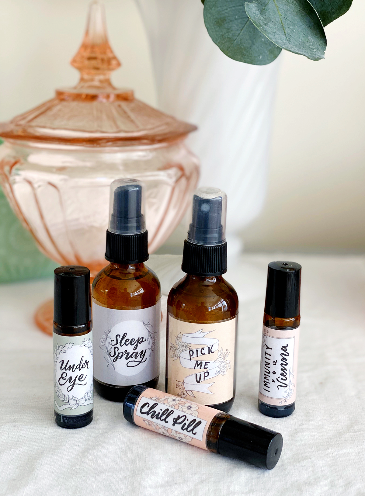 Free Printable Roll-On and Spray Bottle Labels for Essential ...
