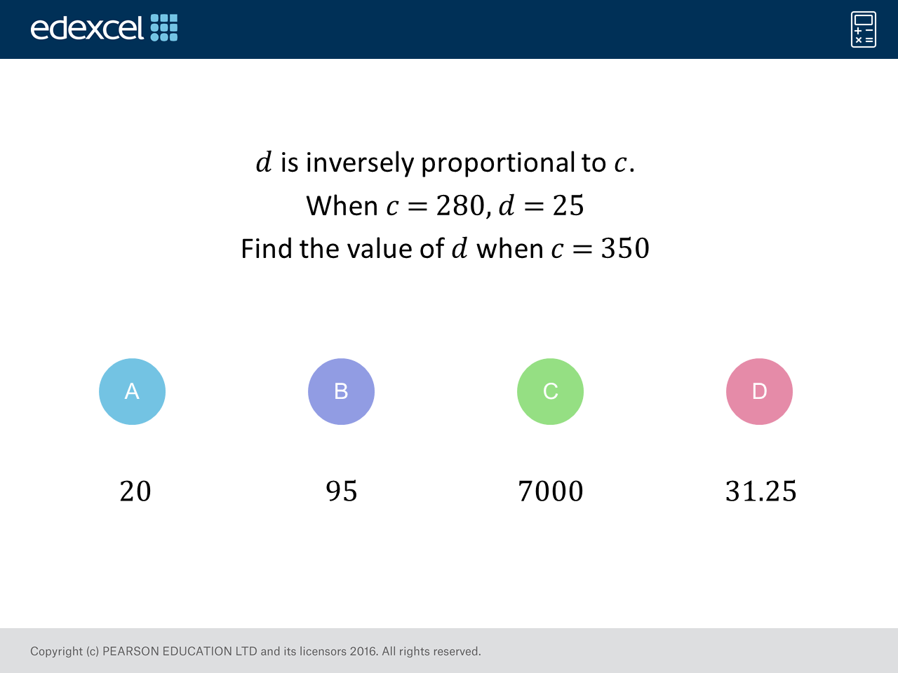Inverse Proportion: GCSE Maths Question of the Week - Mr Barton Maths Blog