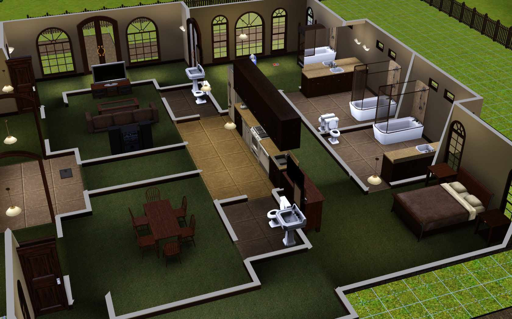 The Sims 3 Room Build Ideas and Examples The Sims 3 Room Build Ideas and Examples