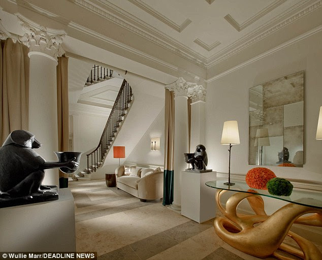 The luxe hotel offered Michelin-starred dining from Albert Roux and an award-winning garden