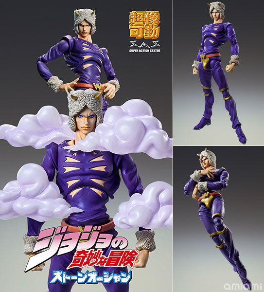 アナスイが嫉妬するカッコよさッ 超像可動 ジョジョ第6部 ストーンオーシャン ウェザー リポート ｊｏｊｏ ジョジョの奇妙なニュース