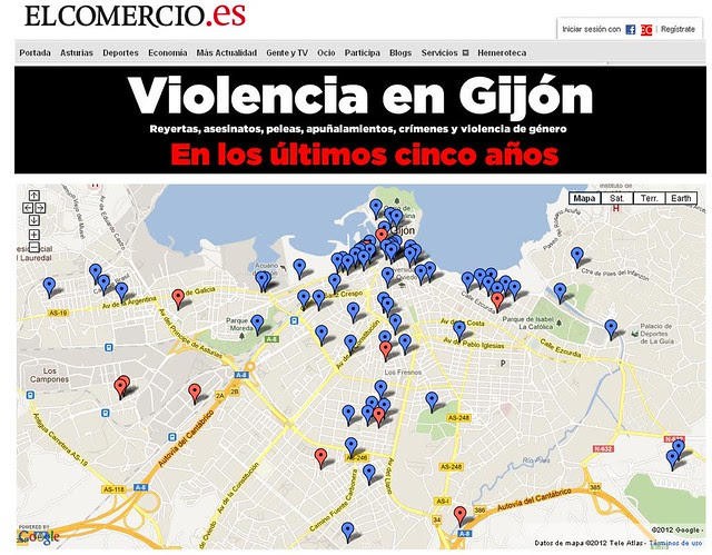 El Comercio Mapa del crimen