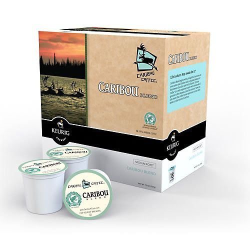 Keurig K-Cup Coffees, Flavor: Caribou Blend (18 Count)