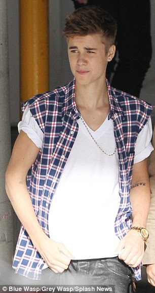 Giving: Bieber has encouraged his fans to donate money to the Starship Foundation via his charity