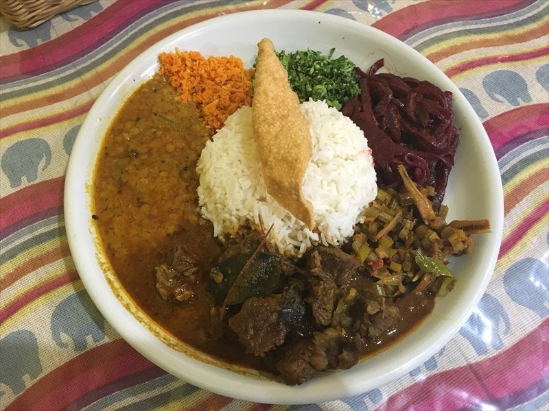 スリランカ料理 セイロンカリー カレー 大阪 堺筋本町 大阪グルメ くらくらな日々z 関西 神戸 京都 東京