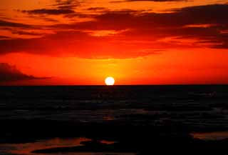 ゆんフリー写真素材集 ジャンル 夕焼け 撮影地 ハワイ