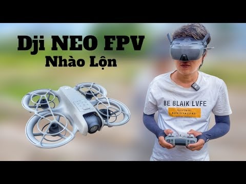Dji NEO FPV nhào lộn cùng tay V3 và kính N3. Flycam club