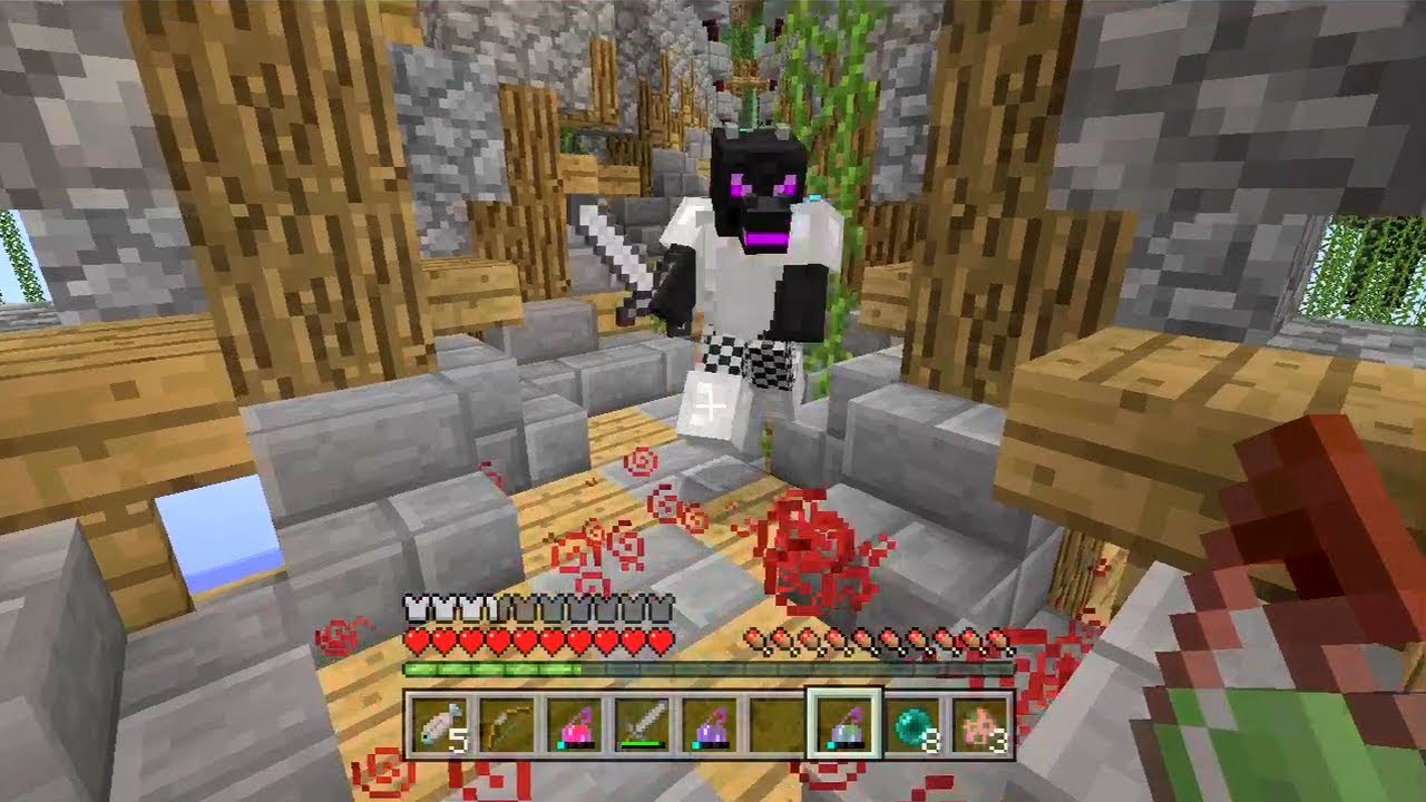 Minecraft Xbox - Floating Island Hunger Games - Round 1 