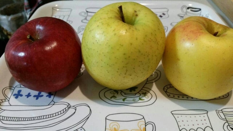 青りんご 黄りんご 旬菜アスリート食堂