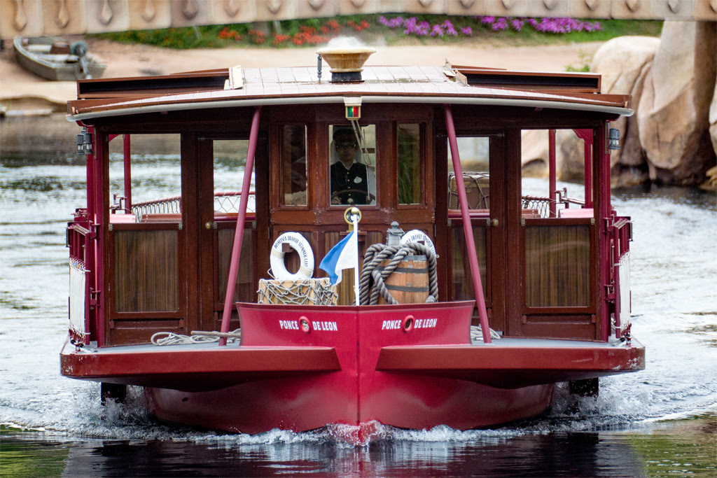 牛若丸 ポンセ デ レオン号 ディズニーシー トランジットスチーマーライン