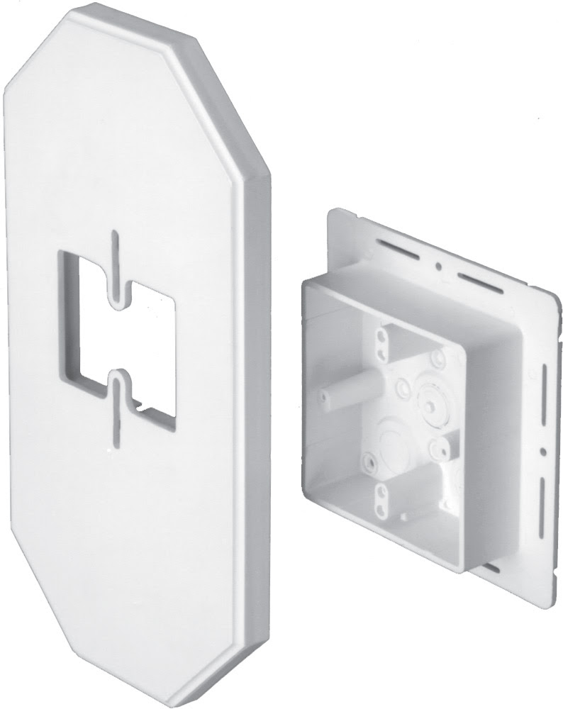 ARLINGTON 8091FDBL Siding Box Kit w/Mega Mounting Plate ...