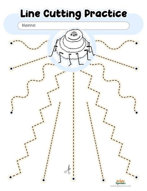  fun cutting practice worksheets to build scissor skills
