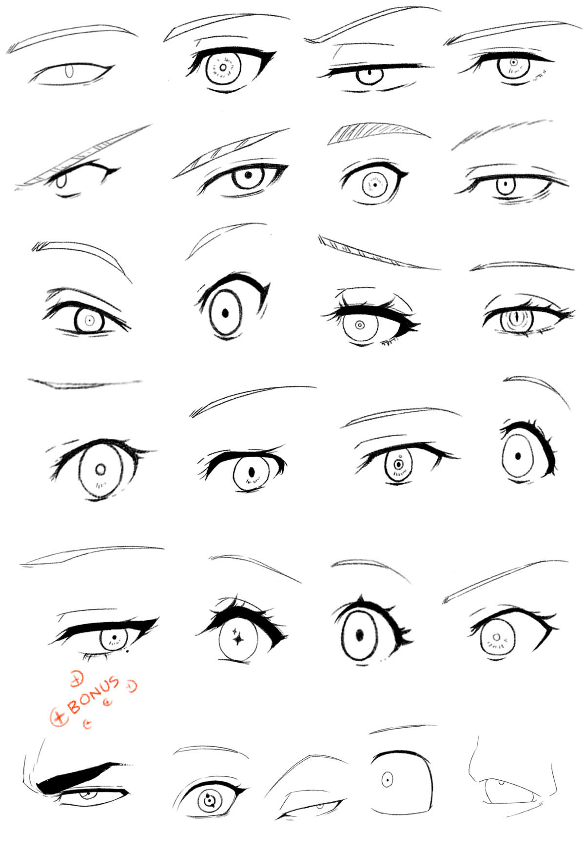 Chat Dessin Manga Yeux