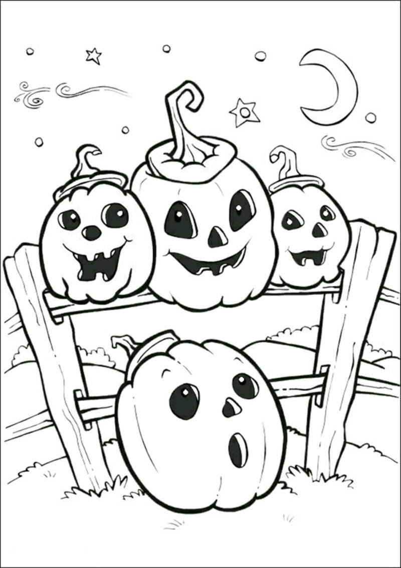 Halloween Ausmalbilder  Halloween  ZENIDEEN