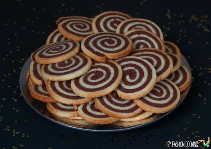 Biscuits Spirale Vanille Chocolat