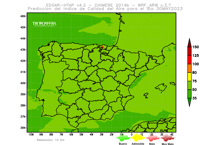 Calidad del aire en España